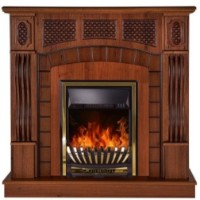 Электрокамин Art Flame Amsterdam & Meridian Nut фото №2 — интернет-магазин Desire.md