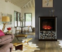 Электрокамин Art Flame Andrea & Dionis White+Wenge фото №2 — интернет-магазин Desire.md