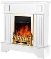 Электрокамин Art Flame Marina Extra & Galileo Gold White