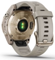 Смарт-часы Garmin fēnix 7S Sapphire Solar Cream Gold with Light Sand Band (010-02539-21)