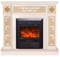 Электрокамин Art Flame Versailles Gold & Cristina Ivory фото №2 — интернет-магазин Desire.md