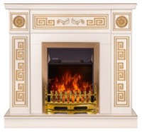 Электрокамин Art Flame Versailles Gold & Galileo Gold Ivory фото №2 — интернет-магазин Desire.md