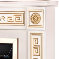 Электрокамин Art Flame Versailles Gold & Galileo Gold Ivory фото №3 — интернет-магазин Desire.md