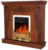 Электрокамин Art Flame Napoli & Galileo Gold Nut фото №1 — интернет-магазин Desire.md