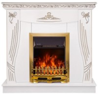 Электрокамин Art Flame Napoli & Galileo Gold White фото №2 — интернет-магазин Desire.md