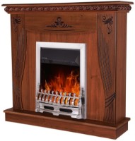 Электрокамин Art Flame Napoli & Galileo Silver Nut