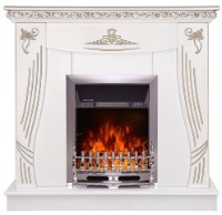 Электрокамин Art Flame Napoli & Galileo Silver White фото №2 — интернет-магазин Desire.md