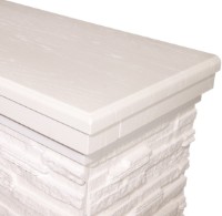 Электрокамин Art Flame Rock & Corsica White фото №3 — интернет-магазин Desire.md