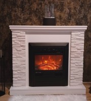 Электрокамин Art Flame Rock & Cristina White фото №4 — интернет-магазин Desire.md