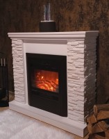 Электрокамин Art Flame Rock & Cristina White фото №5 — интернет-магазин Desire.md