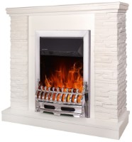 Электрокамин Art Flame Rock & Galileo Silver White