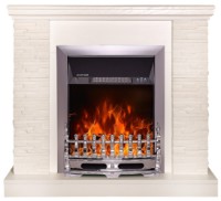 Электрокамин Art Flame Rock & Galileo Silver White фото №2 — интернет-магазин Desire.md