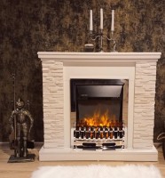 Электрокамин Art Flame Rock & Galileo Silver White фото №4 — интернет-магазин Desire.md