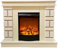 Электрокамин Art Flame Nazarii Mini & Corsica Ivory\White