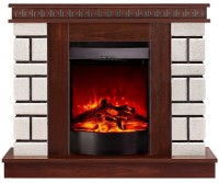 Электрокамин Art Flame Nazarii Mini & Corsica Wenge\White