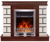 Электрокамин Art Flame Nazarii Mini & Galileo Silver Wenge\White фото №2 — интернет-магазин Desire.md