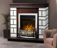 Электрокамин Art Flame Nazarii Mini & Galileo Silver Wenge\White фото №3 — интернет-магазин Desire.md