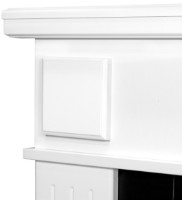 Электрокамин Art Flame Oscar & Meridian White\Black фото №3 — интернет-магазин Desire.md