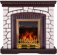 Электрокамин Art Flame Natali & Galileo Gold White\Wenge фото №2 — интернет-магазин Desire.md