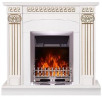 Электрокамин Art Flame Calisto & Galileo Silver White фото №2 — интернет-магазин Desire.md