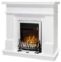 Электрокамин Art Flame Rodos & Galileo Silver White