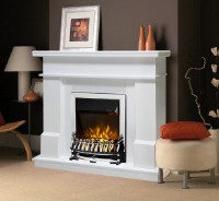 Электрокамин Art Flame Rodos & Galileo Silver White фото №3 — интернет-магазин Desire.md