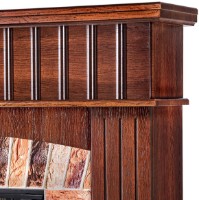 Электрокамин Art Flame Giselle & Mirabela Nut фото №3 — интернет-магазин Desire.md