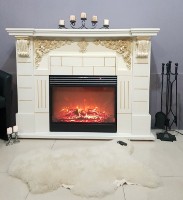 Электрокамин Art Flame Imperial & Mirabela Ivory фото №3 — интернет-магазин Desire.md