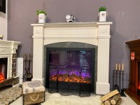 Электрокамин Art Flame Josefina Maxi & Maximus Ivory\Granit фото №5 — интернет-магазин Desire.md