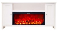 Электрокамин Art Flame Mozart & Tasmania White фото №2 — интернет-магазин Desire.md