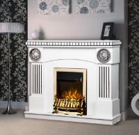 Электрокамин Art Flame Prometeu & Galileo Gold White\Black фото №2 — интернет-магазин Desire.md