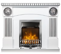 Электрокамин Art Flame Prometeu & Galileo Silver White\Black фото №2 — интернет-магазин Desire.md