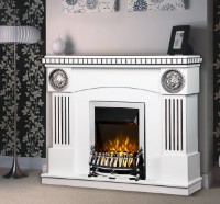 Электрокамин Art Flame Prometeu & Galileo Silver White\Black фото №3 — интернет-магазин Desire.md