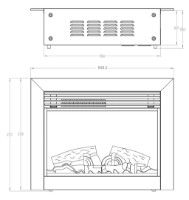 Электрокамин Art Flame Richi Black фото №2 — интернет-магазин Desire.md