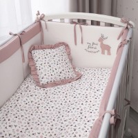 Lenjerie de pat pentru copii Perina Little Forest (LF7-01.2) Caramel