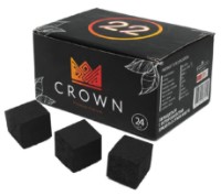 Уголь Crown 0.25kg 24pcs 22mm CARB3190 фото №1 — интернет-магазин Desire.md
