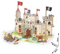 3D-puzzle CubicFun Pirate Knight Castle (P833h) imaginea #2 — magazin online Desire.md