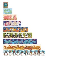 Пазл Londji 55 10 penguins (PZ348)