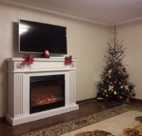 Электрокамин Art Flame Napoleon & Mirabela White фото №3 — интернет-магазин Desire.md