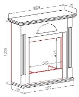 Электрокамин Art Flame Sofia & Lorance White фото №4 — интернет-магазин Desire.md