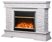 Электрокамин Art Flame Stone & Mars White