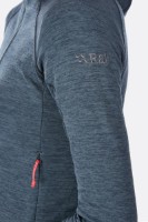 Hanorac de dama Rab Nexus Full-Zip 08 Steel imaginea #2 — magazin online Desire.md