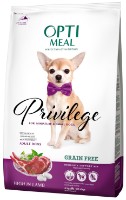 Hrană uscată pentru câini Optimeal Privilege Adult Miniature & Small Grain Free Lamb 4kg