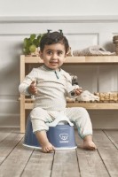 Oala-scaunel BabyBjorn Deep Blue/White (051269A) imaginea #3 — magazin online Desire.md