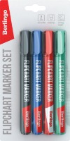Маркеры Berlingo Flipchart 2mm 4pcs