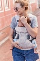 Marsupiu pentru copii BabyBjorn One Air Pearly Pink 3D Mesh (098001E1) imaginea #3 — magazin online Desire.md