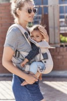 Marsupiu pentru copii BabyBjorn One Air Pearly Pink 3D Mesh (098001E1) imaginea #6 — magazin online Desire.md