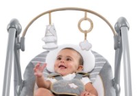 Детское кресло-качалка Bright Starts Ingenuity Swing 'n Go Bella Teddy фото №3 — интернет-магазин Desire.md