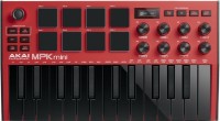 MIDI-claviatura Akai MPK Mini MK3 Red/Black imaginea #1 — magazin online Desire.md