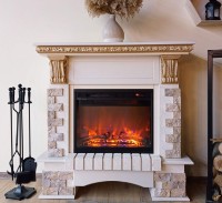 Электрокамин Art Flame Topaz & Lorance Ivory фото №3 — интернет-магазин Desire.md